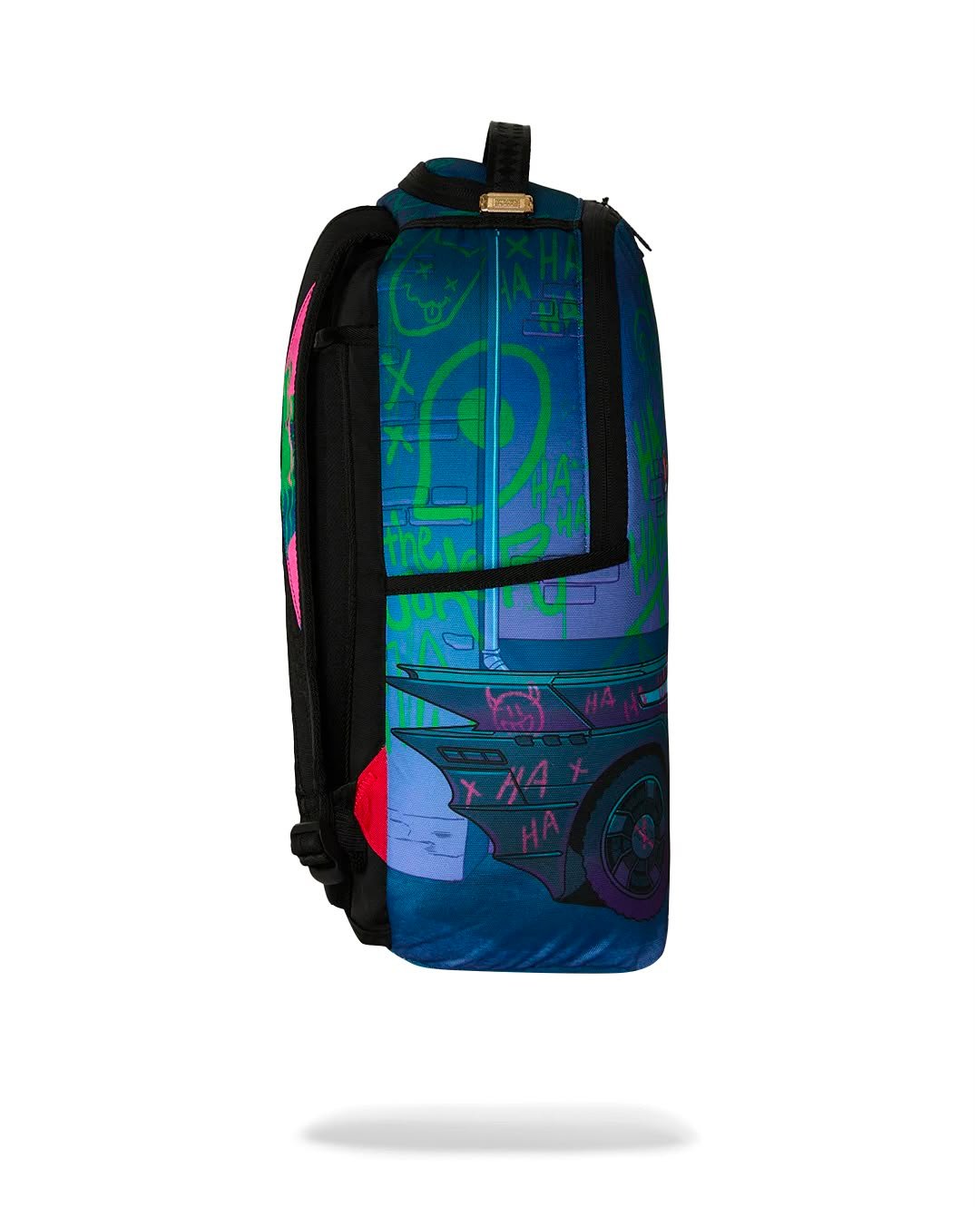 Zaino Sprayground blu DC JOKER TAGGED UP BATMOBILE BACKPACK