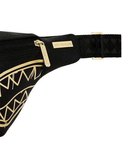 Marsupio Sprayground nero "That gold drap savvy crossbody"
