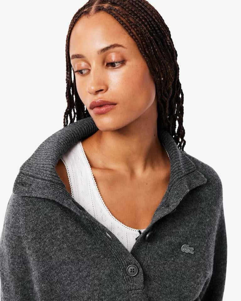 Maglia Lacoste polo in lana donna