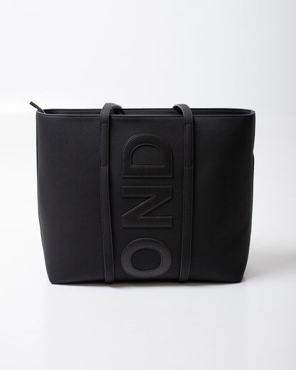 Borsa John Richmond "Shopping Bag" con logo patch donna