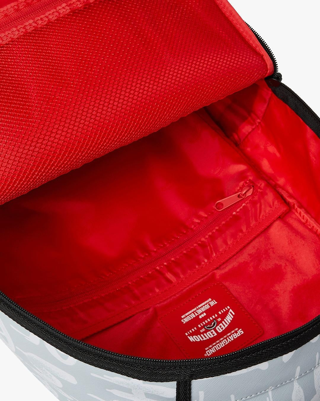 Zaino Sprayground bianco "MONEY BEAR GRAFFITI FLOAT BACKPACK"