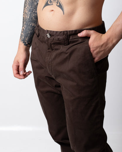 Pantalone Liu Jo chino effetto raso uomo