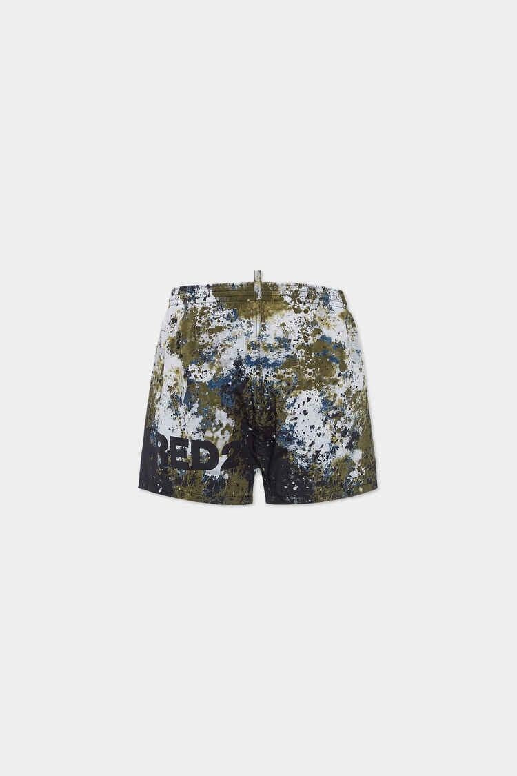 Boxer mare Dsquared2 con stampa all-over uomo
