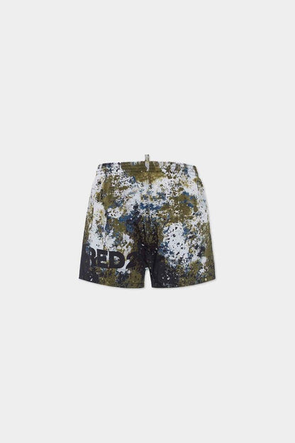 Boxer mare Dsquared2 con stampa all-over uomo
