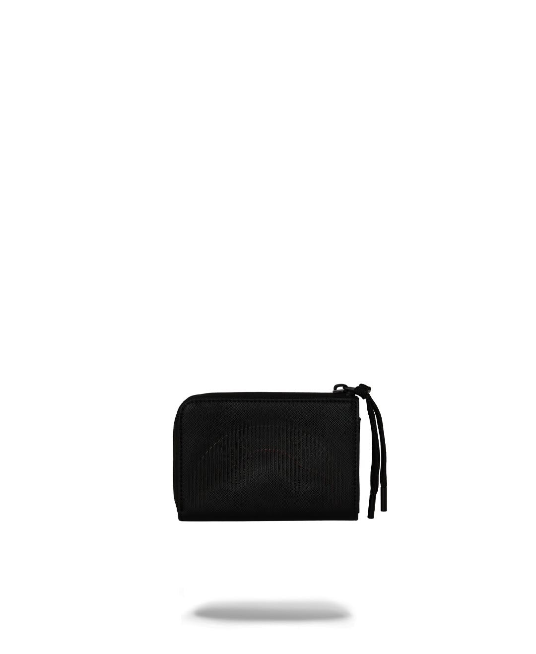 Portafoglio Sprayground nero DISAPPEARING SHARK WALLET