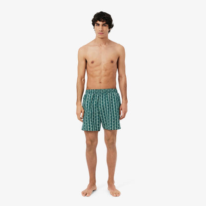 Boxer mare Lacoste monogram all-over uomo