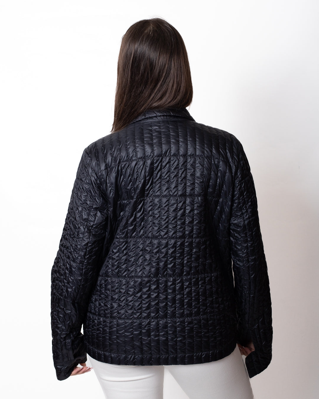 Giacca Colmar trapuntata con colletto a camicia donna
