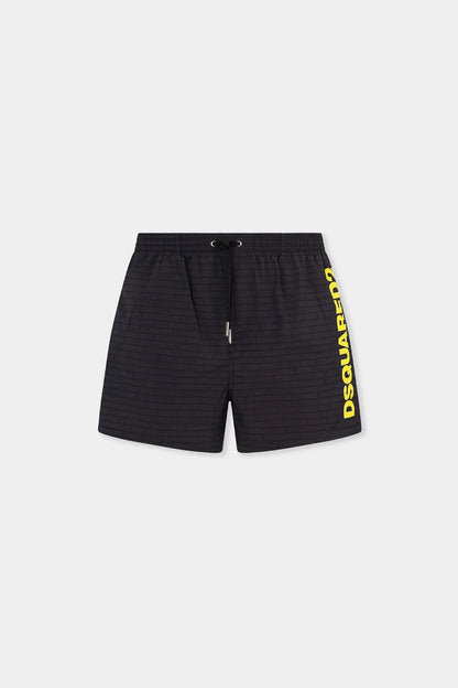 Boxer mare Dsquared2 con stampa all-over uomo