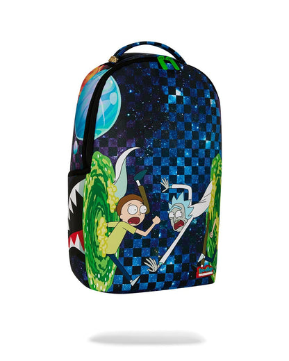 Zaino Sprayground blu RICK AND MORTY PORTAL JUMPING BACKPACK 