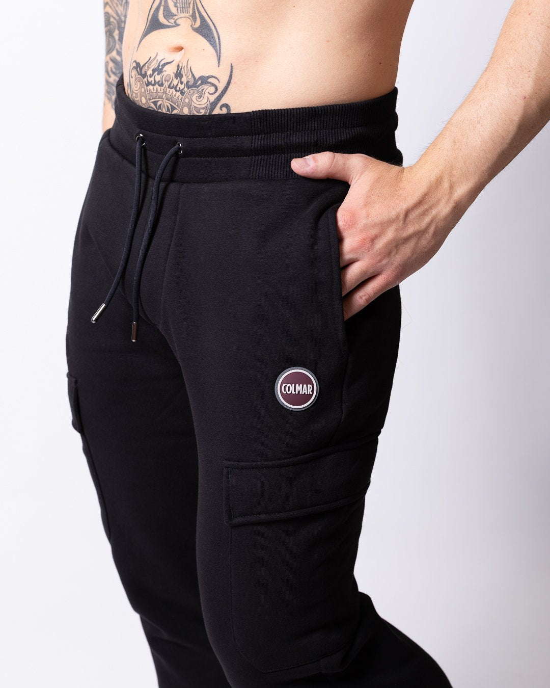 Pantalone Colmar cargo in felpa uomo