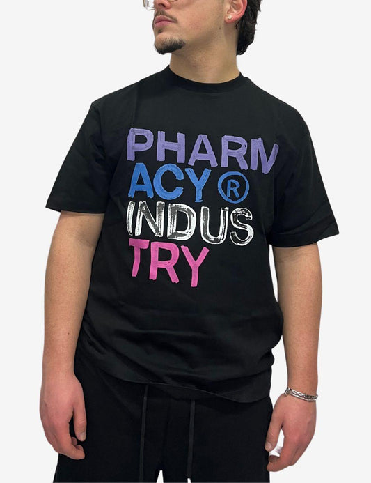 T-Shirt Pharmacy Industry con stampa logo