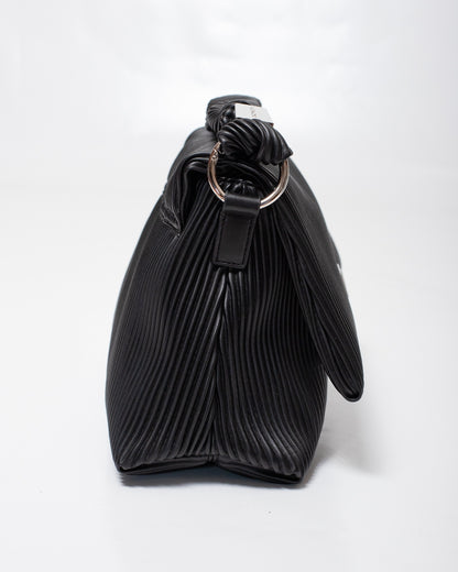 Borsa John Richmond in pliss&egrave; con manico e tracolla donna