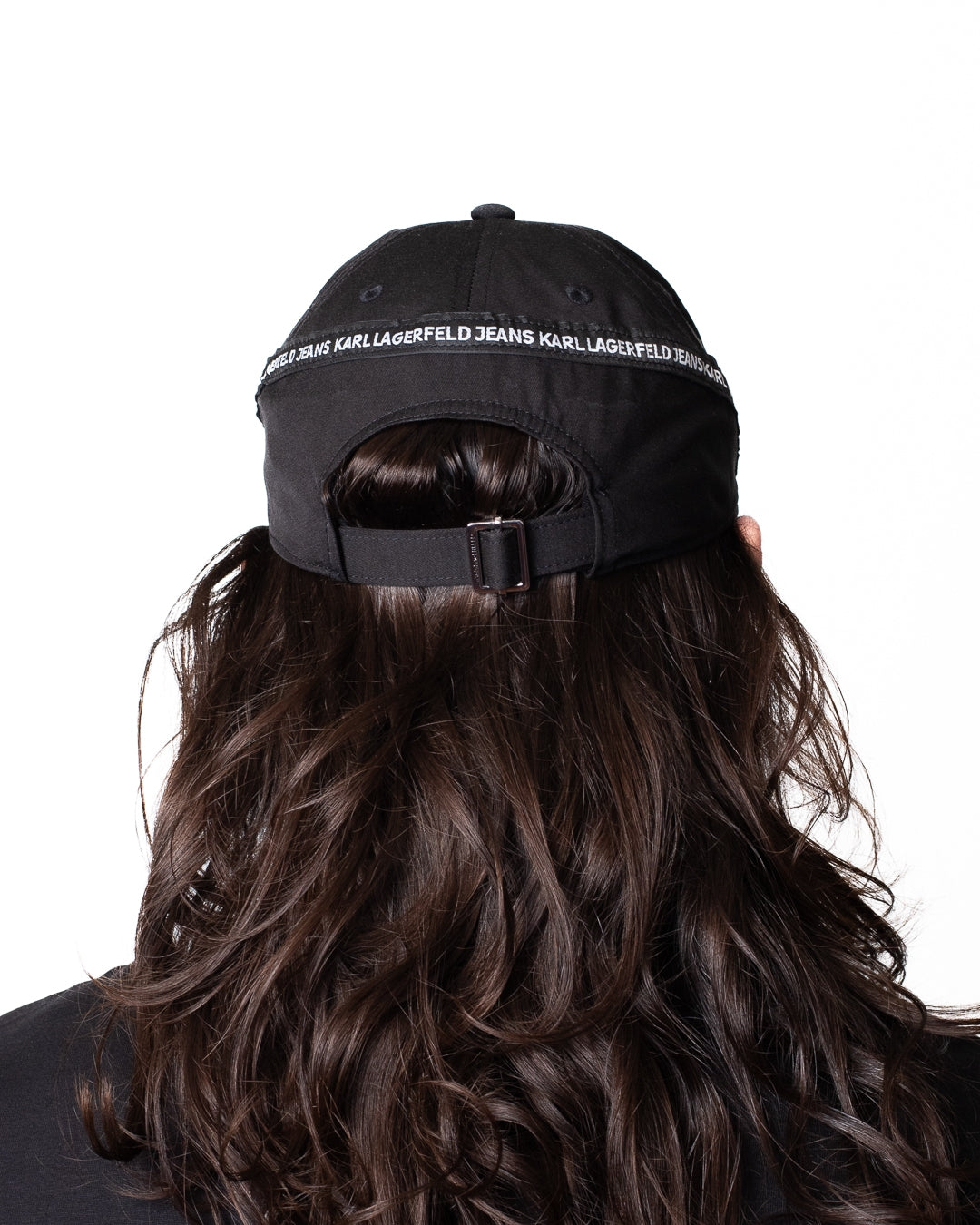 Cappello Karl Lagerfeld Jeans con logo in gomma