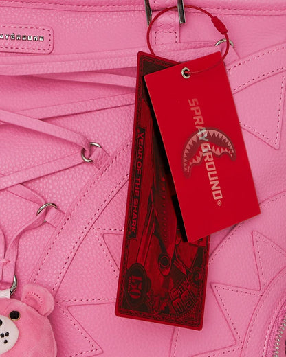 Zaino Sprayground rosa Baby bear baddie deux  backpack