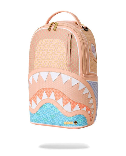 Zaino Sprayground beige HIROKO SAKAI TRADITIONAL JAPANESE PATTERNS BACKPACK