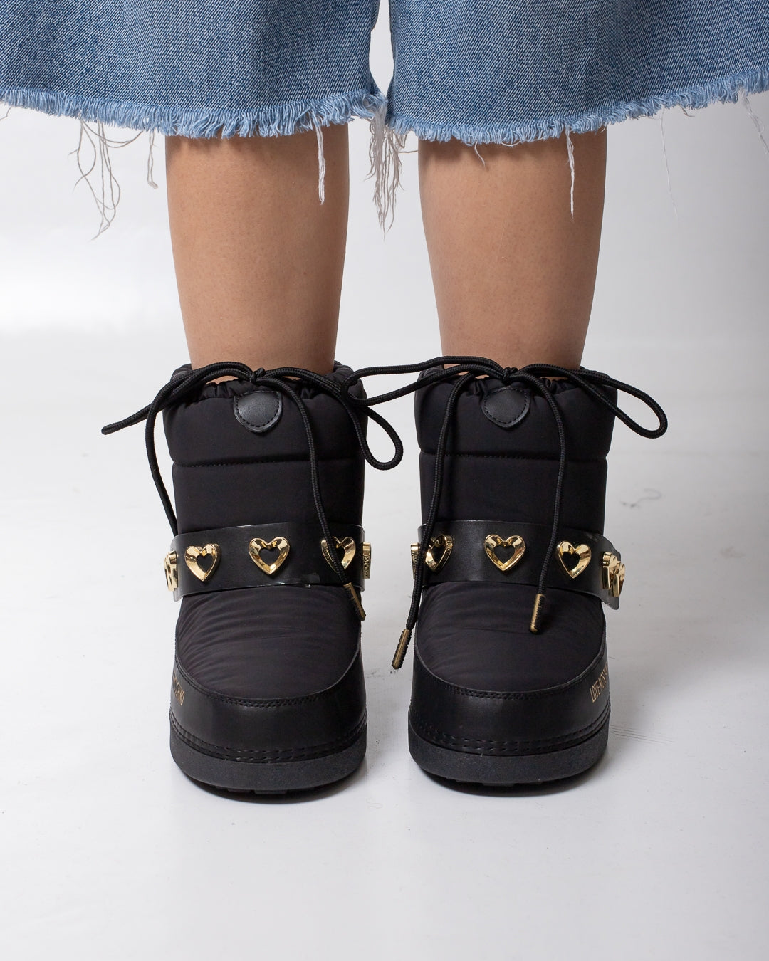 Stivale Love Moschino da neve in nylon donna