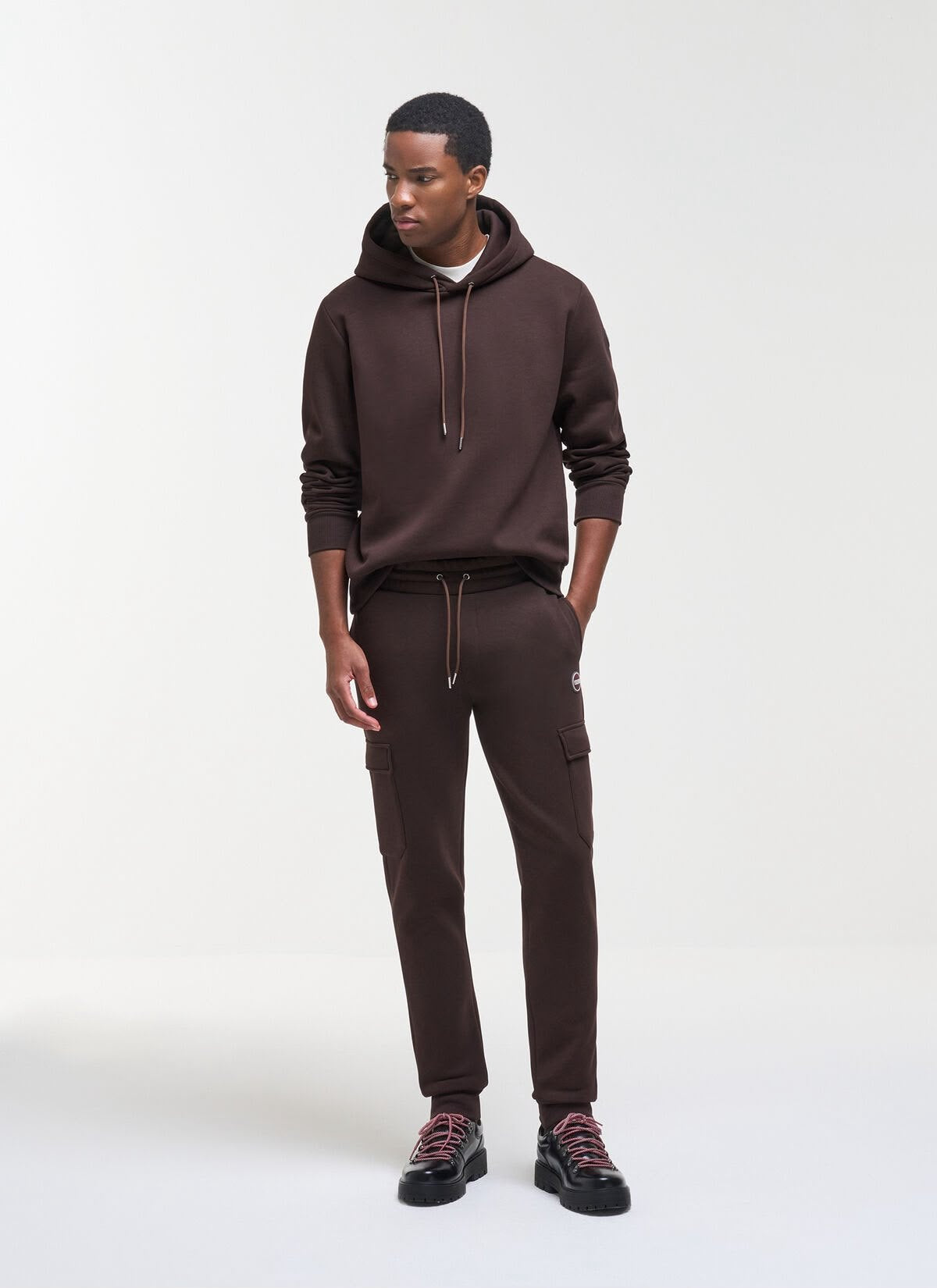 Pantalone Colmar cargo in felpa uomo