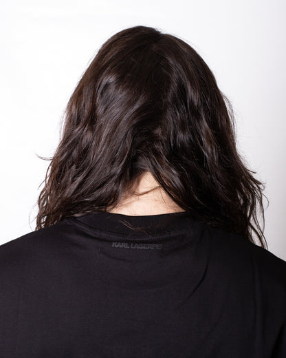 T-Shirt Karl Lagerfeld con stampa in rilievo uomo