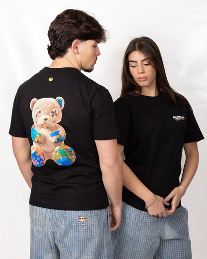 T-Shirt Barrow con stampa Teddy multicolor