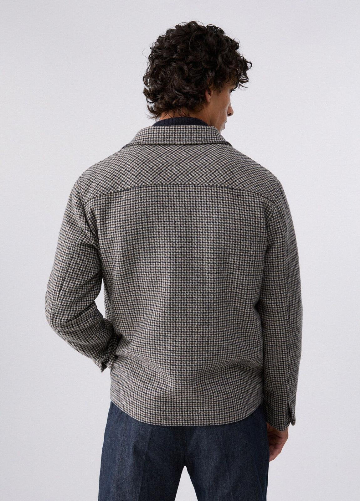 Giubbotto Liu Jo in misto lana tartan