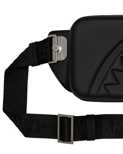 Tracolla Sprayground nero rigida Printed zipper hard-shell sling