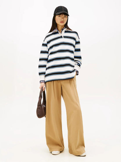 Pantalone Tommy Jeans "Wide Leg chino" donna