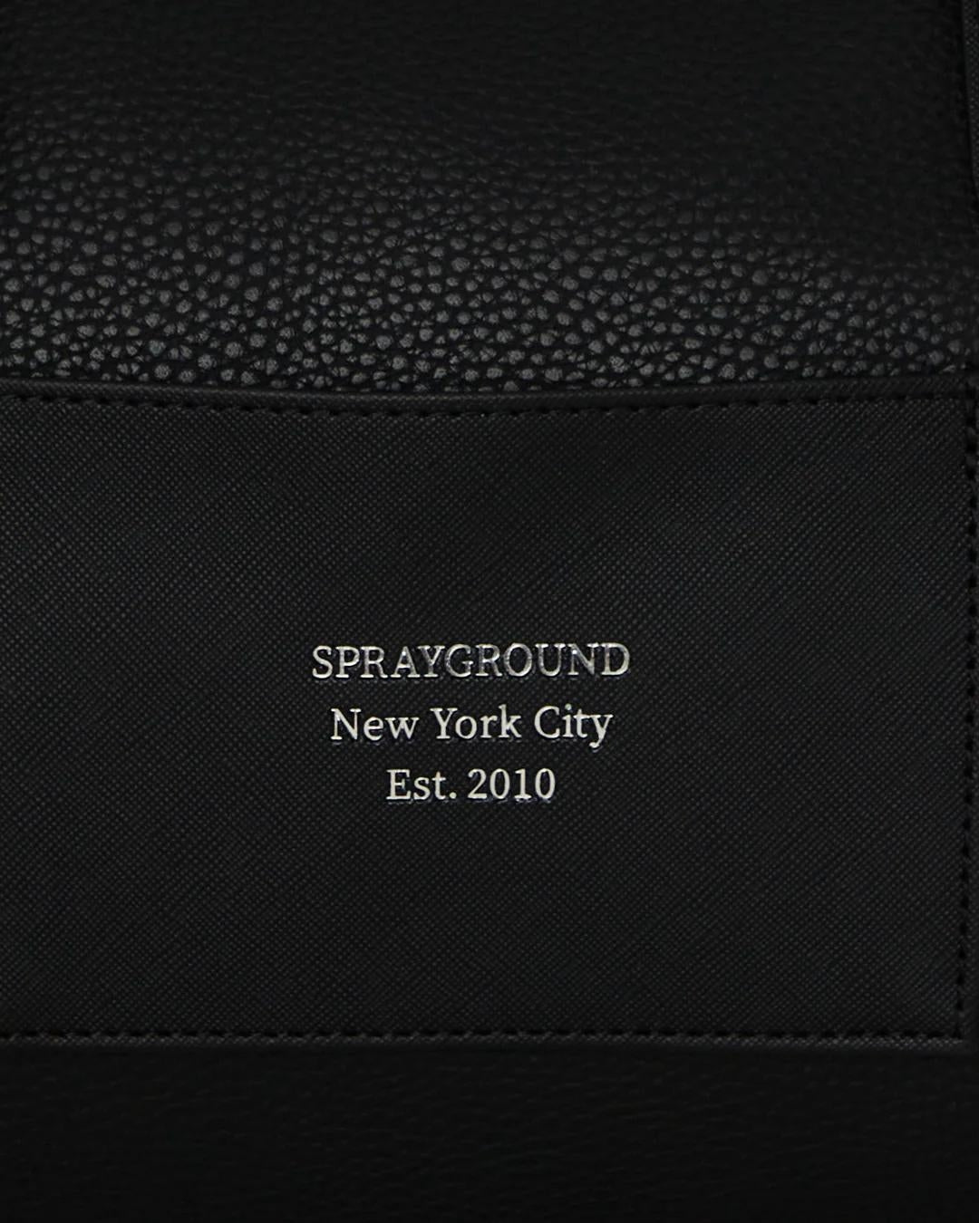 Borsa Sprayground nero Night sky mini duffle