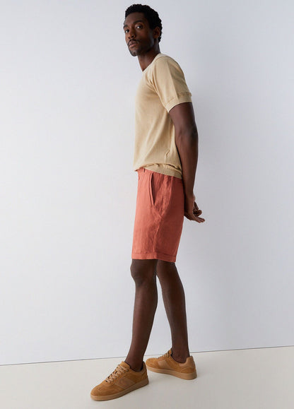 Bermuda Liu Jo chino in lino uomo