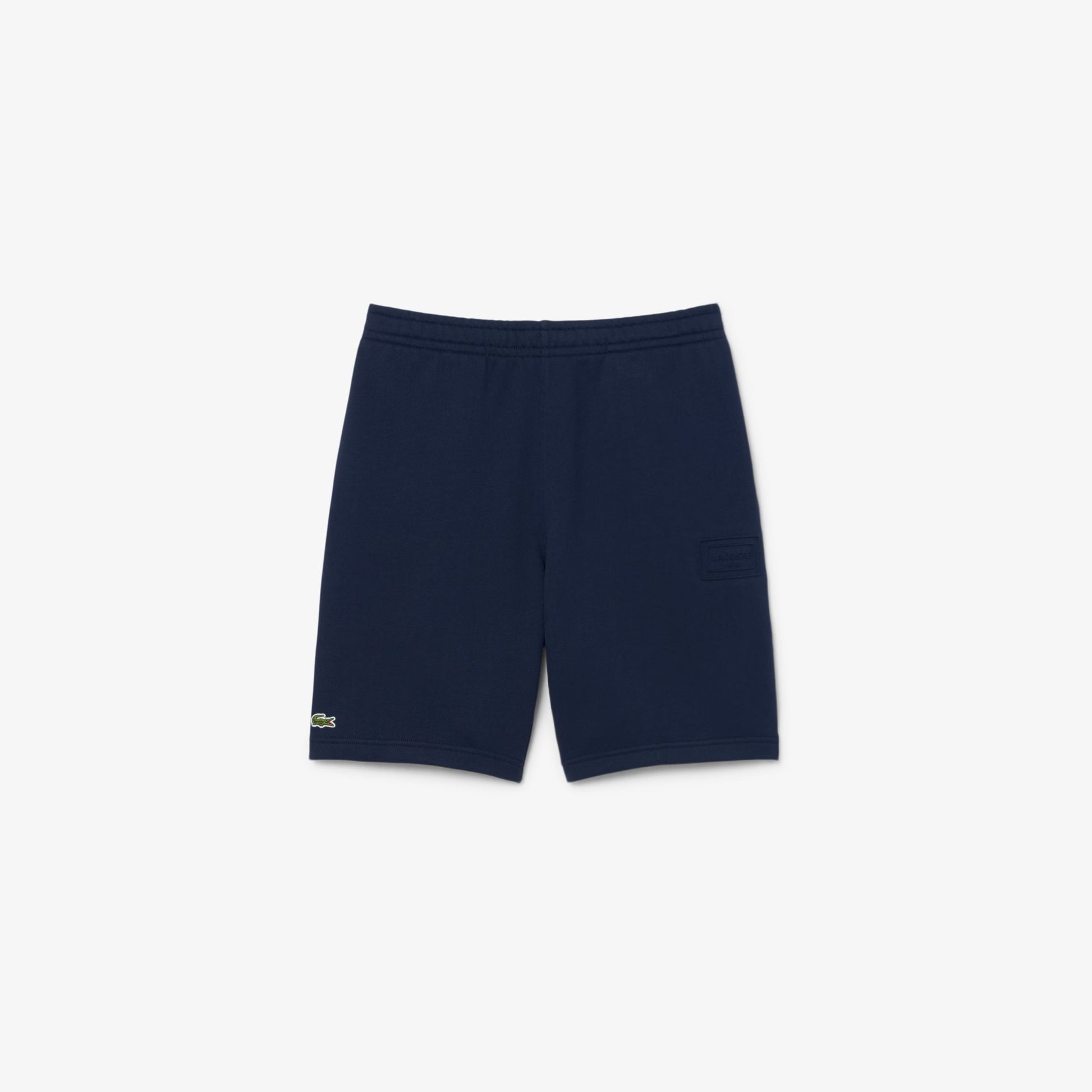 Bermuda Lacoste in felpa con logo tonal uomo
