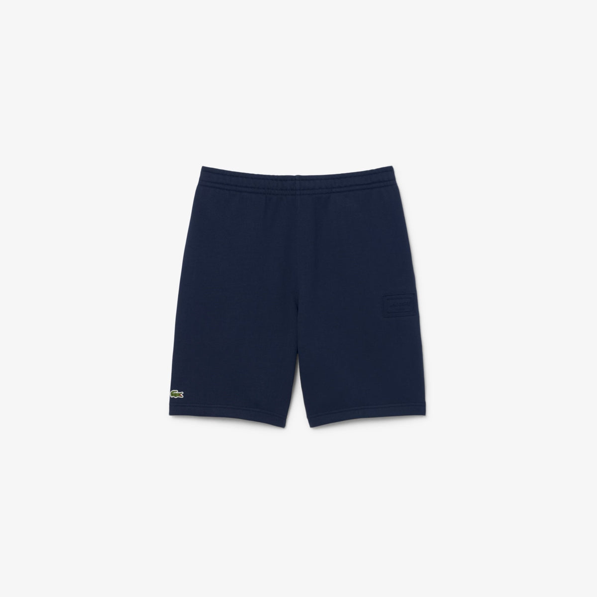 Bermuda Lacoste in felpa con logo tonal uomo