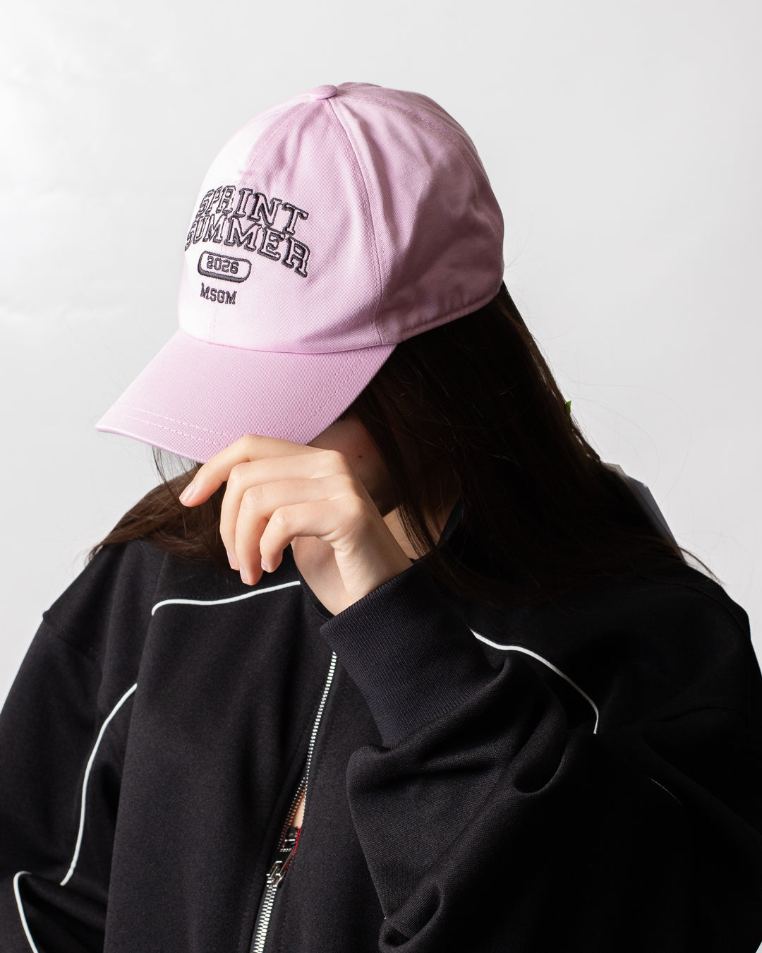 Cappello MSGM con ricamo "Sprint Summer"