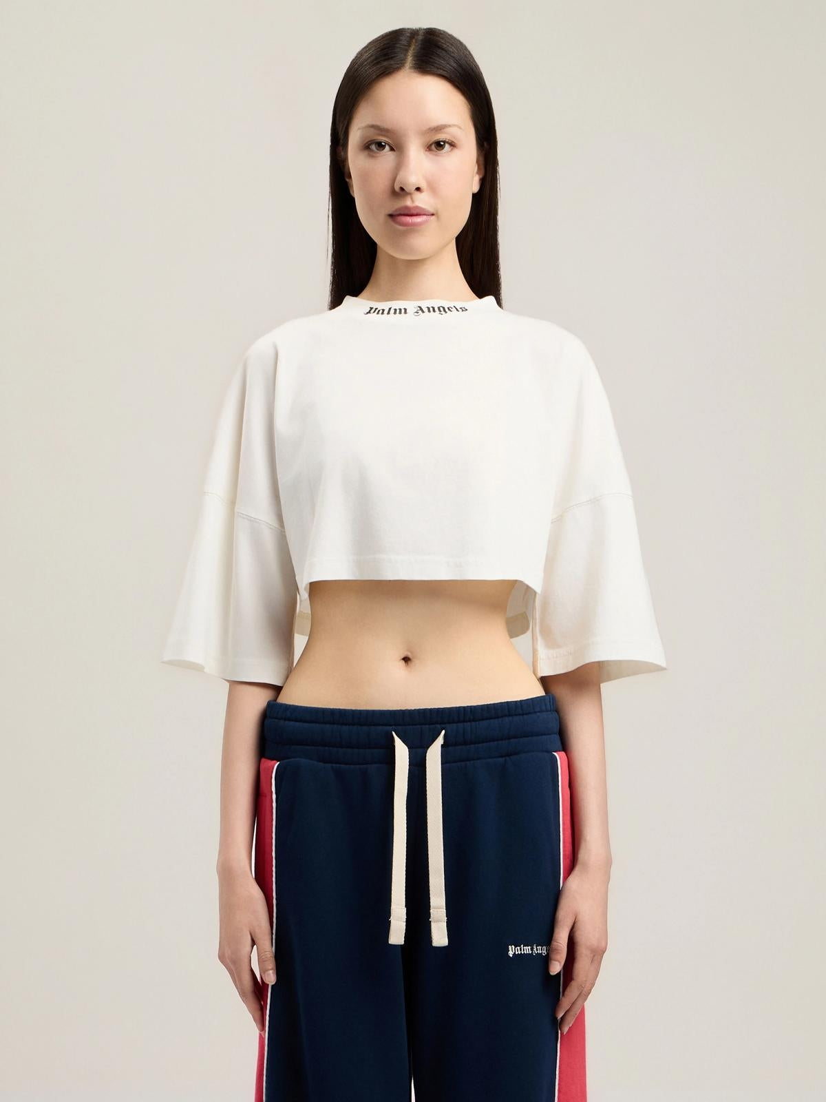 T-Shirt Palm Angels "Classic Logo Mini" donna