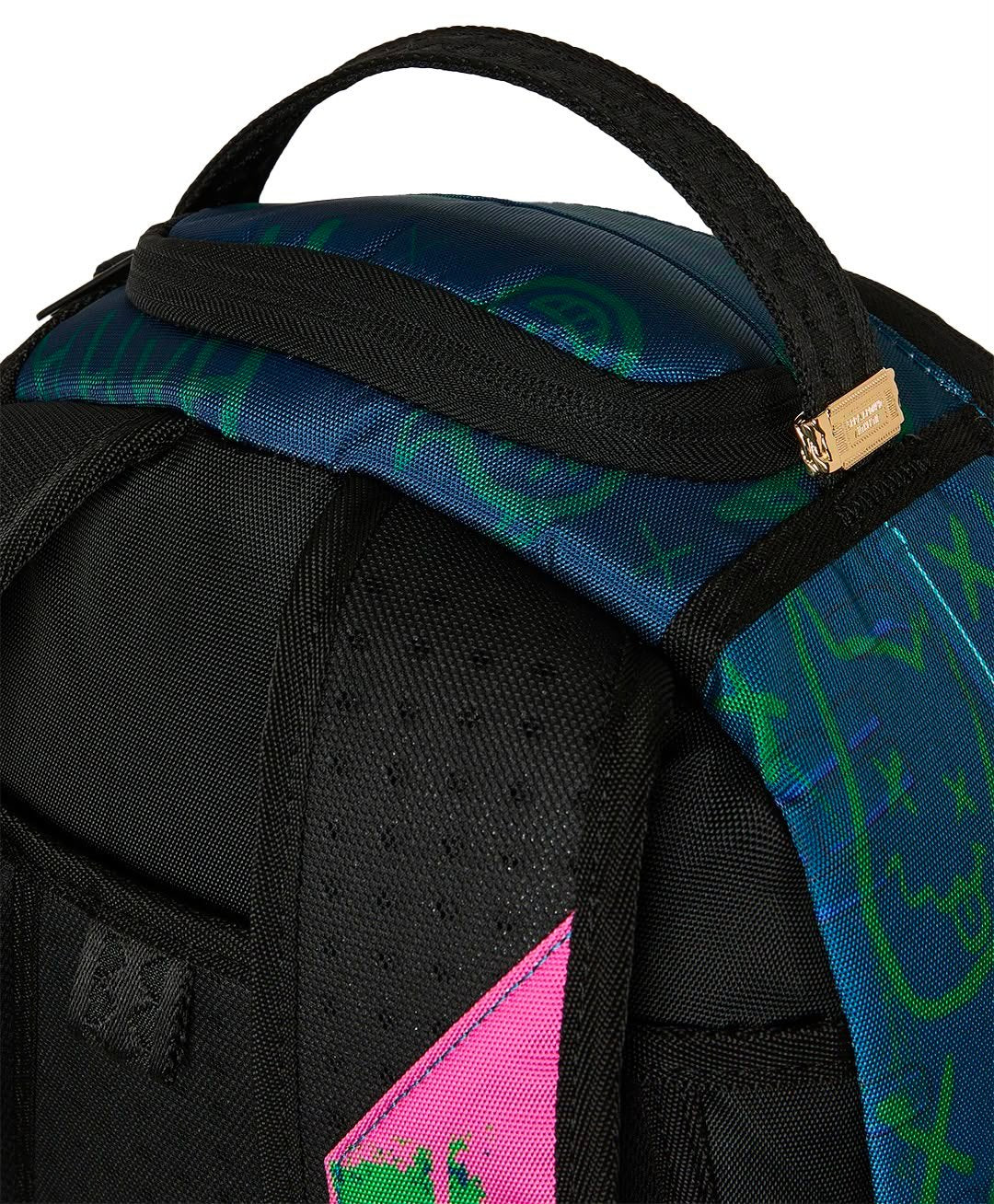 Zaino Sprayground blu DC JOKER TAGGED UP BATMOBILE BACKPACK