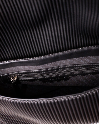 Borsa John Richmond in pliss&egrave; con manico e tracolla donna