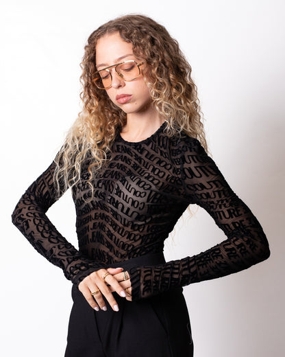 Body Versace Jeans Couture "Logomania" donna