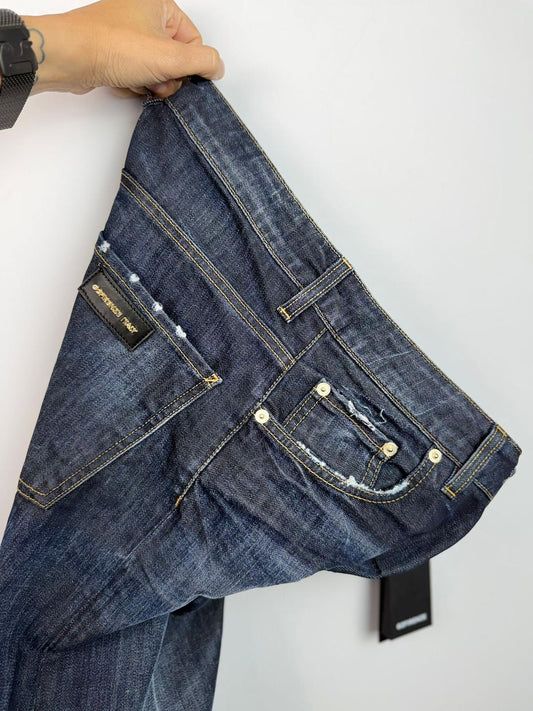 Jeans G2Firenze slim "Dark Gold" uomo