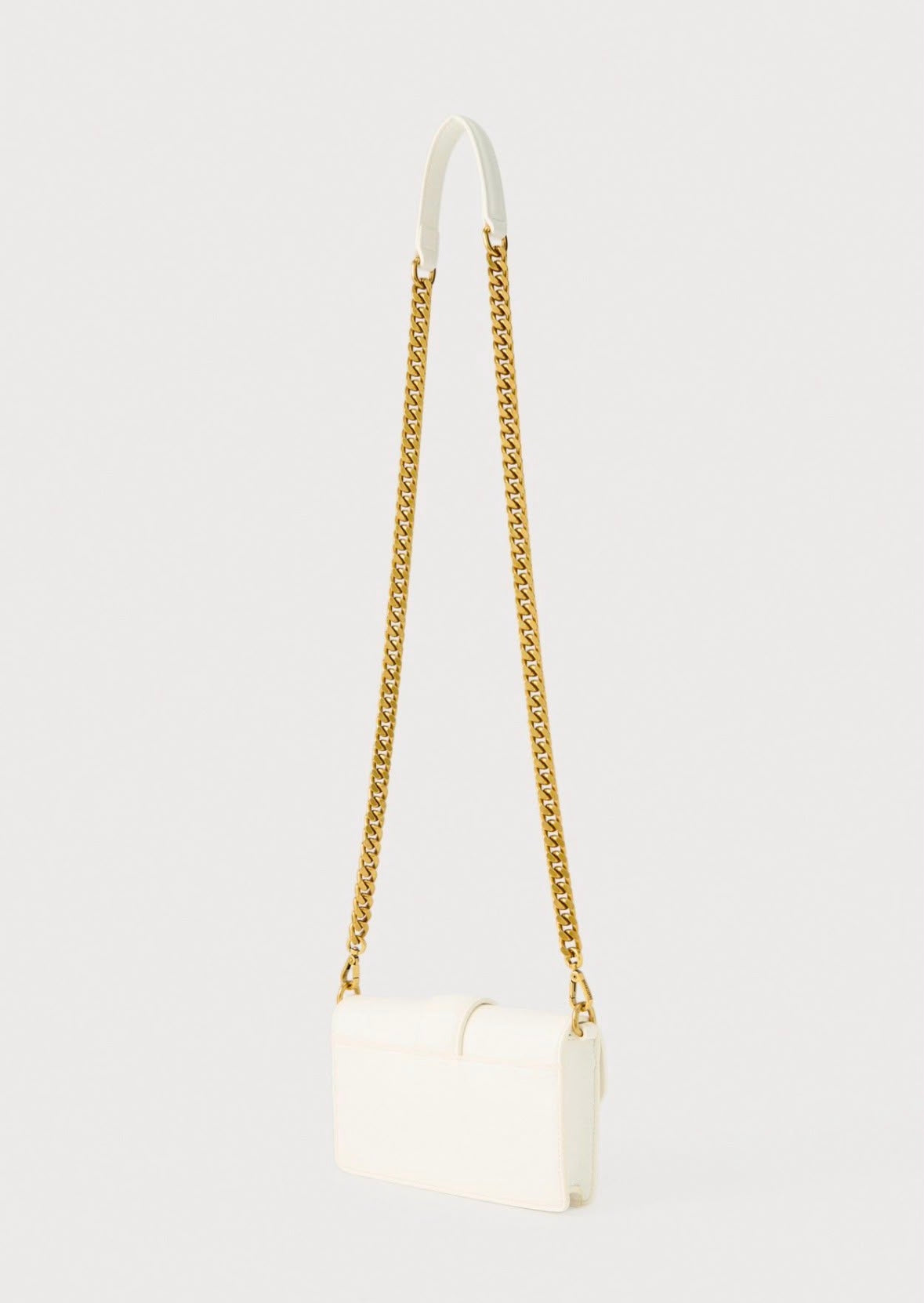 Borsa Just Cavalli a tracolla logo oro snakes donna