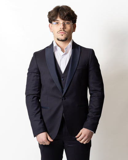 Abito Daniele Alessandrini "Sartoria" con gilet uomo