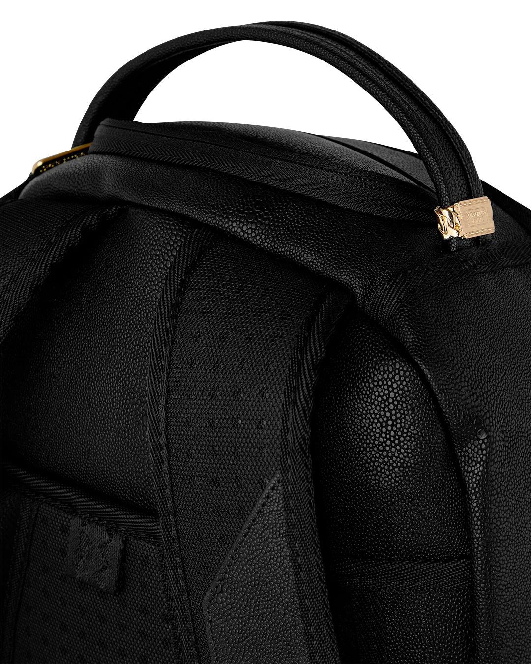 Zaino Sprayground nero "That gold drap backpack"