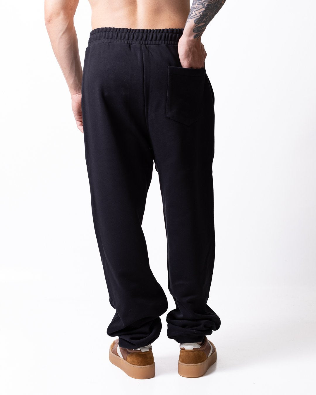 Pantalone Moschino in felpa "Teddy Bear Print" uomo