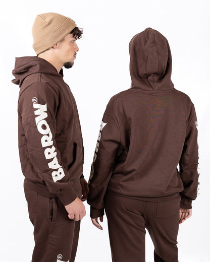 Felpa Barrow essential con cappuccio