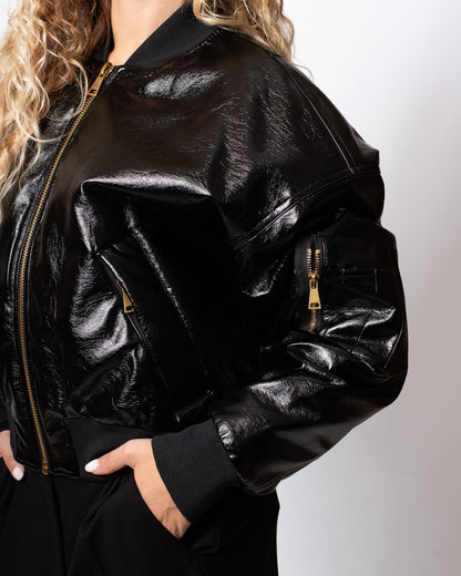 Giubbotto Versace Jeans Couture in similpelle donna