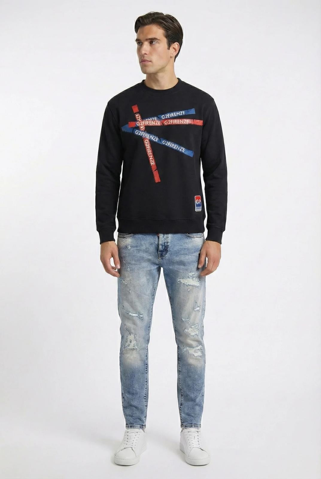Jeans G2Firenze slim "Frozen" uomo