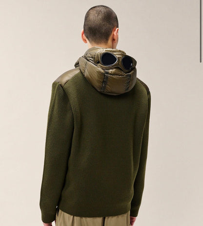 Giubbotto C.P. Company Extrafine Merino Wool Mixed Goggle Sweater