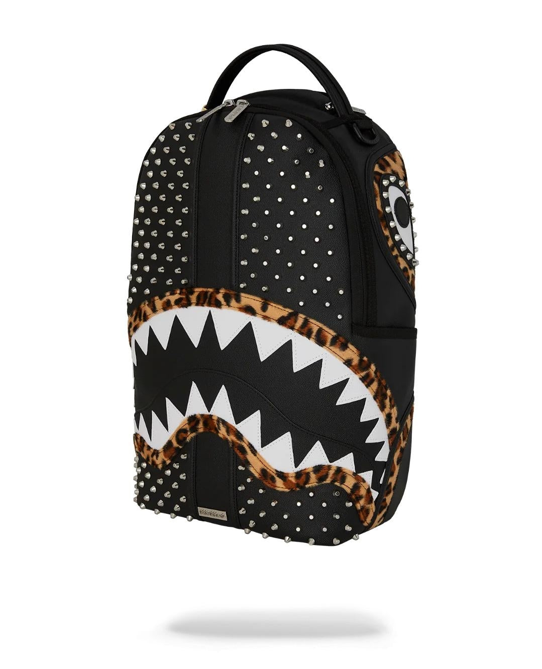 Zaino Sprayground nero Cheetah punk dlxsv backpack