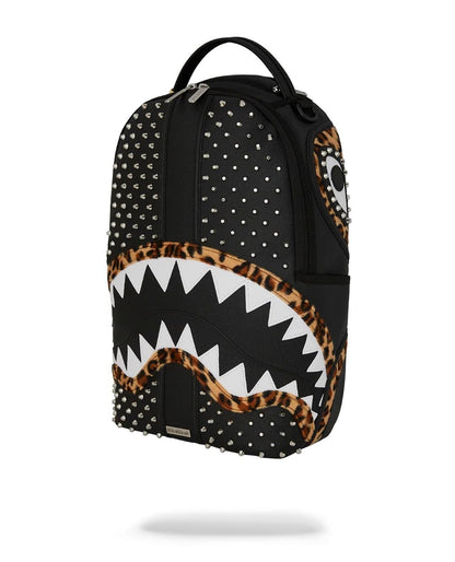 Zaino Sprayground nero Cheetah punk dlxsv backpack