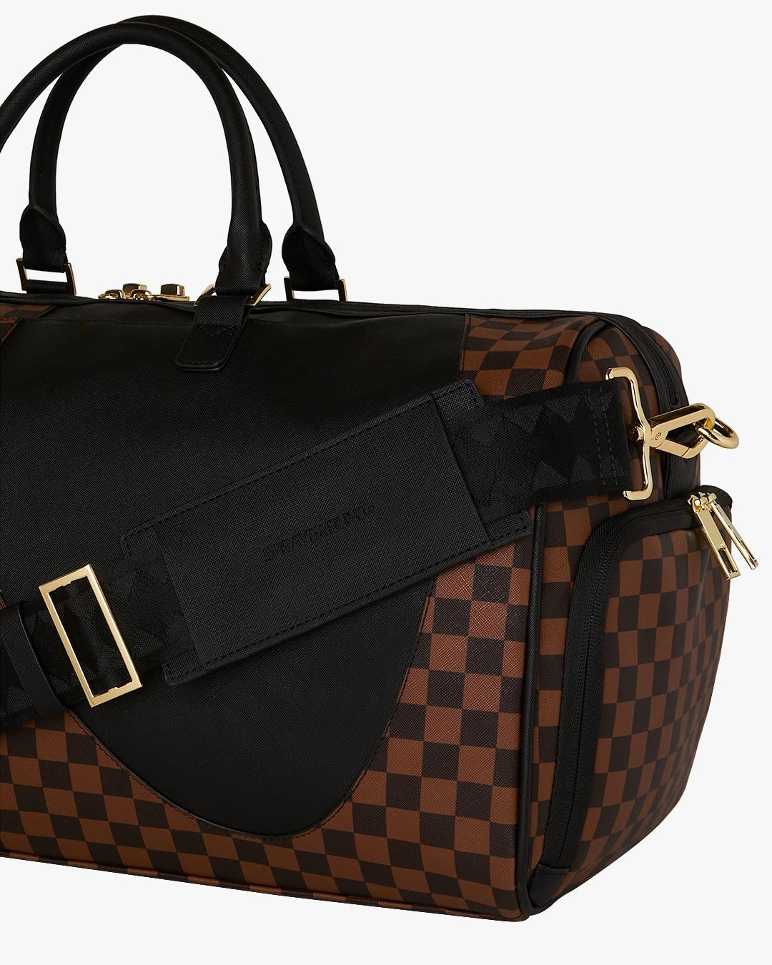 Borsone Sprayground marrone "JETSTREAM BROWN DUFFLE"