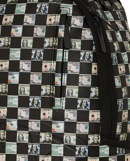 Zaino Sprayground bianco Money check pattern dlx backpack
