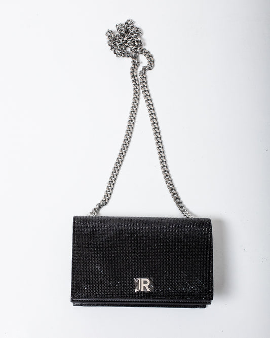 Borsa John Richmond con strass all-over donna