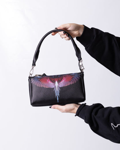 Borsa Marcelo Burlon in ecopelle "Icon Wings "